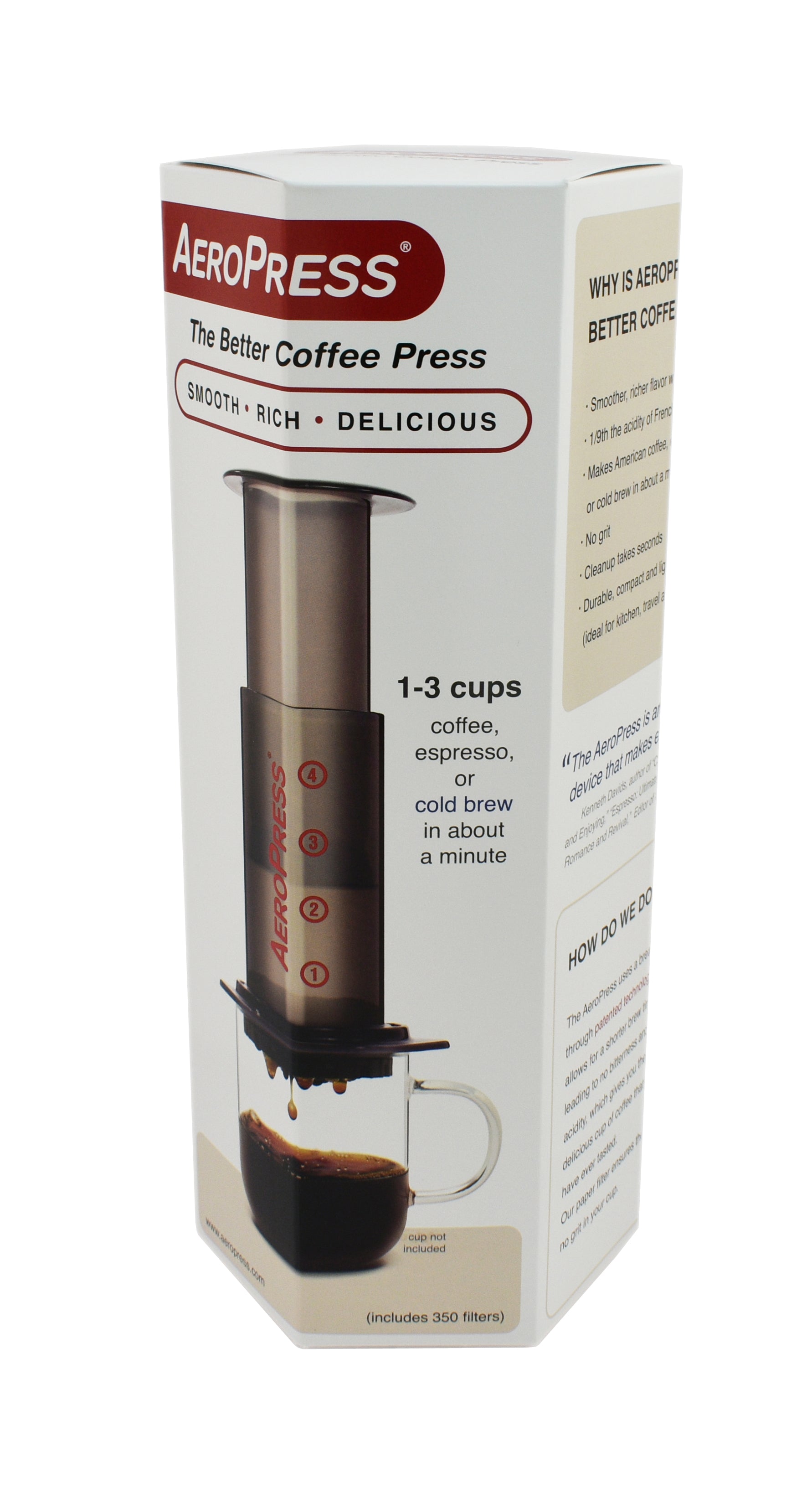 AeroPress Original Coffee Press review: Smooth, rich brew in under a minute