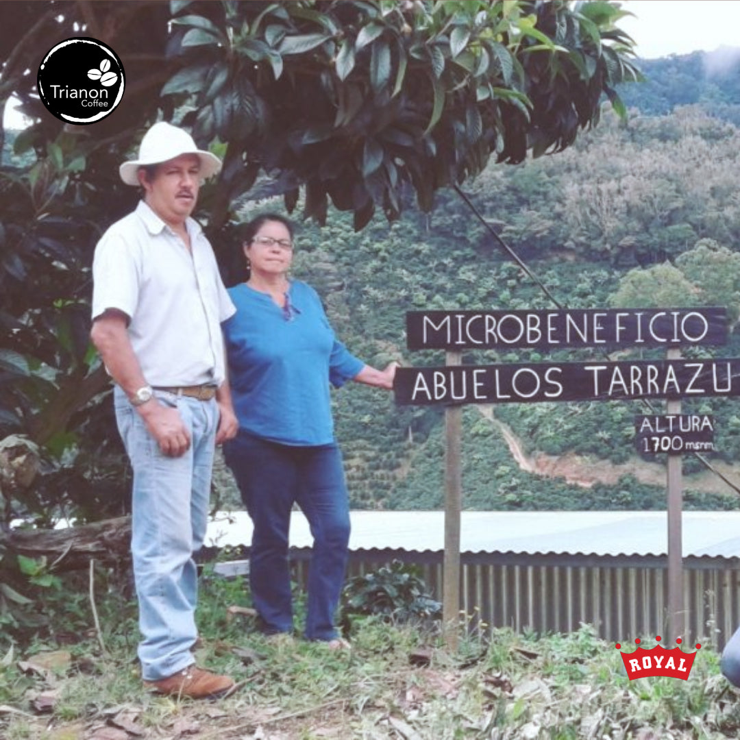 Costa Rica Black Honey Process Coffee from Tarrazu Monge Familia. Uniquely processed. Locally roasted in Austin, Texas.