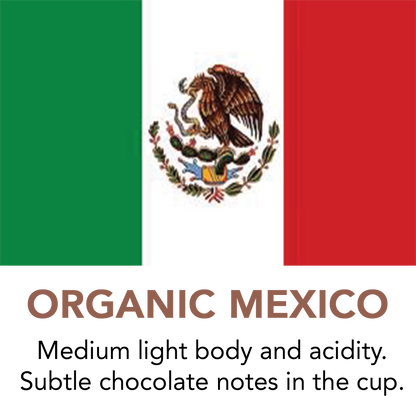 Mexico Organic Fair Trade Coffee Home Delivery