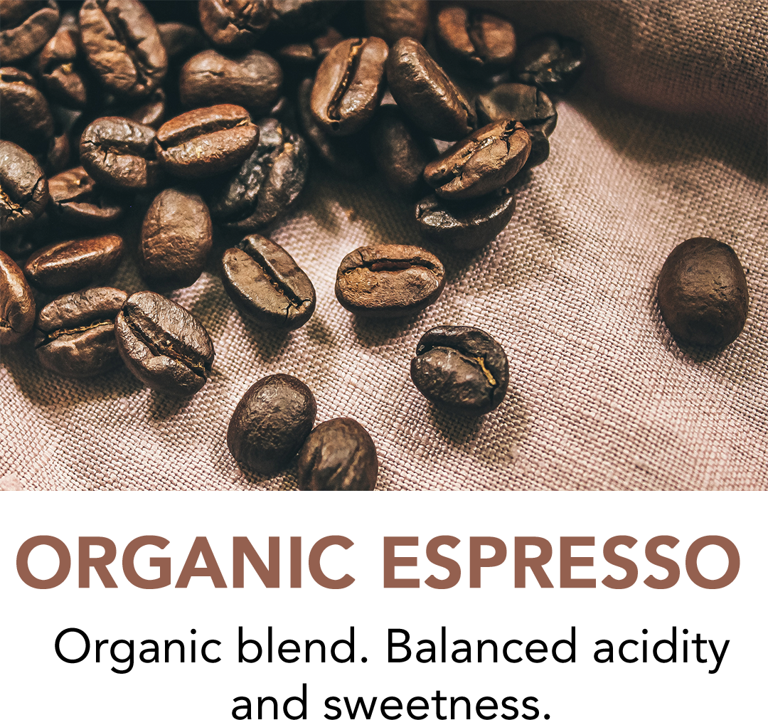 Premium Organic Espresso Blend Coffee to Your Door