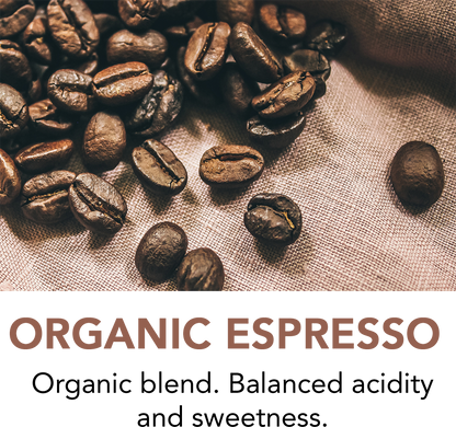 Premium Organic Espresso Blend Coffee to Your Door
