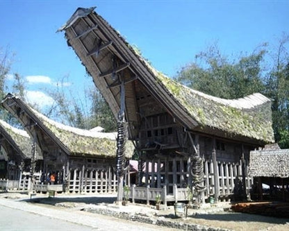 The Toraja people are an indigenous group with a traditional village lifestyle that includes houses resembling boats